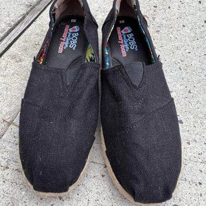 Black Espadrilles BOBS Shoes